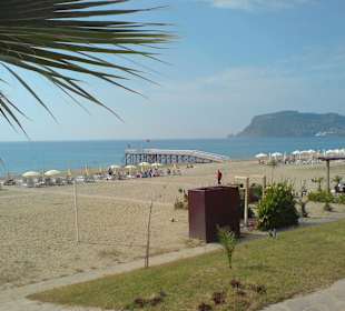 Auf der Strandpromenade