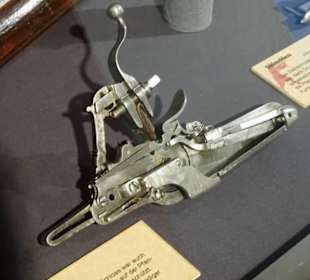 Gewehrschloss im Museum Fränkische Schweiz