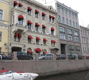 Unterwegs auf einem der vielen Kanäle