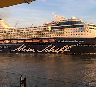 Aussicht,Restaurant Warsteiner Elbspeicher