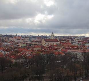 Вид на город с горы Гедимина