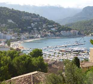 Blick von der Zufahrt zum SENTIDO Porto Soller