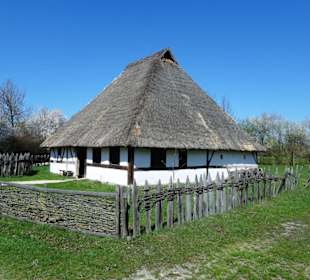 Historische Bauernhäuser im Freilandmuseum