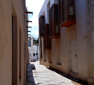 Muharraq Alte Häuser mit Kulturpass