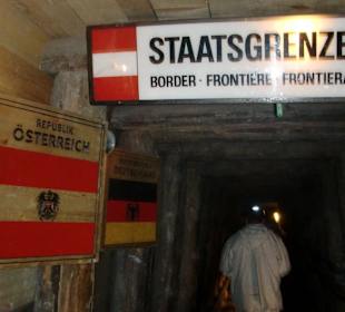 Unterirdische Grenze