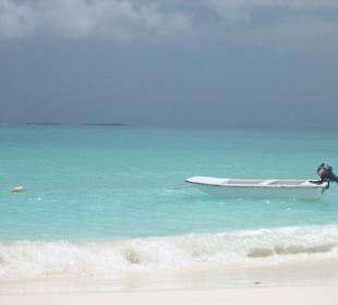 Am Strand von Cayo Largo (Karibische Seite)