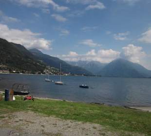 Uferpromenade in Richtung Dongo