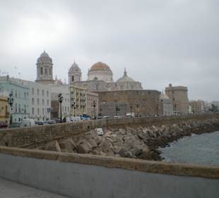 Blick auf Cadiz