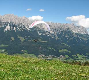 Paragleiten - Startrampe in Ellmis Zauberwelt