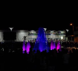 Аркадия, светомузыкальный фонтан