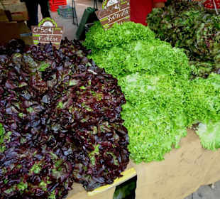 Rundgang über den Wochenmarkt von Aix-en-Provence