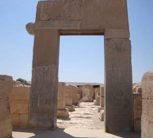 Tempel Ramses II Tempelbezirk Abydos
