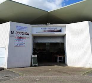 Eingang zum Marché Couvert von Le Tampon