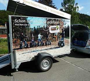 Da waren unsere Zweiräder drin 