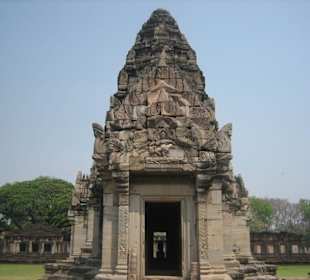 Ein Turm des Tempels