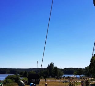 Rechts hinten Hundestrand