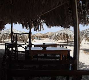 Strandbar auf der Insel