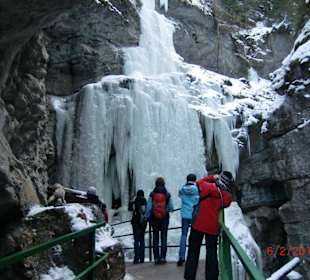 Breitachklamm im Winter