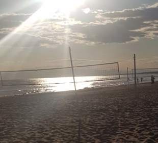 Strand bei sonnenuntergang