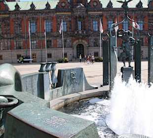 Brunnen am Stortorget