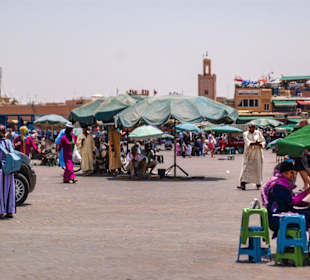 Plac w Marrakeszu