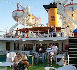 Ausfluges von Kreta nach Santorini