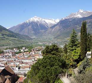 Meran vom Turm aus