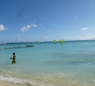 Am Strand von St Anne