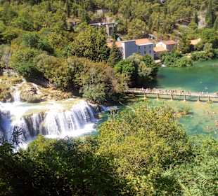 Krka Wasserfälle ca. 25 Minuten entfernt
