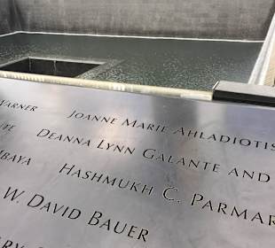 World Trade Center Gedänkstätte