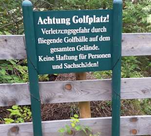 Der Golfplatz