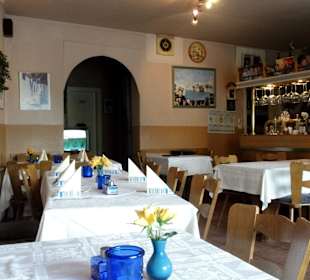 Blick in den kleinen Gastraum