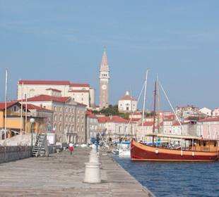 Hafen von Piran