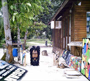 Negril Beach läd zum shoppen ein