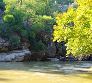 Rafting Selge Landschaft/An- & Abfahrt