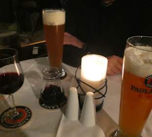 Zum Abendessen in der Gaststätte Sudhaus