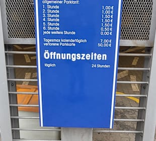 Promenaden Hauptbahnhof Parkplatz