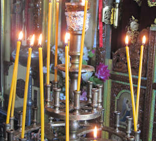 Cerkiew zwiedzana w trakcie safari