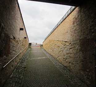 Festung Germersheim Witterungsschäden