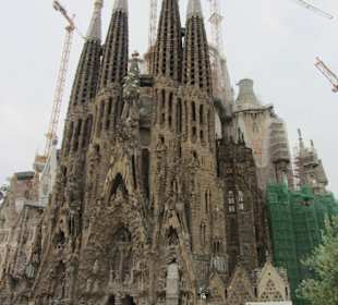 Sagrada Familia Außenansicht