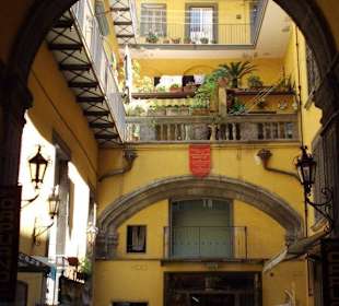 Blick in die Hinterhöfe