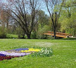 Impressionen vom Rundgang durch den Kurpark