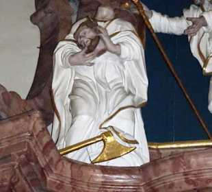 Der Nothelfer-Altar der Pfarrkirche