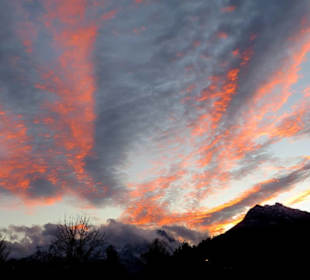 Föhnstimmung über der Zugspitze