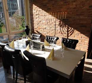 Die Gasträume des Restaurants