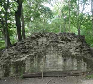 Zabelstein-Wanderung: bei der Burgruine