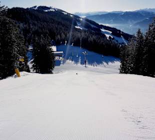 Abfahrt vom Kohlmaiskopf