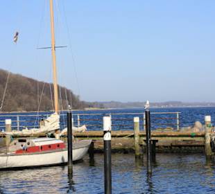 Am Hafen in Langballigau