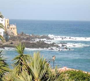 Strand und Parkanlage unterhalb Loro Parque
