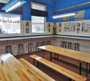 Im Gastraum bei "Jäger's Fisch"